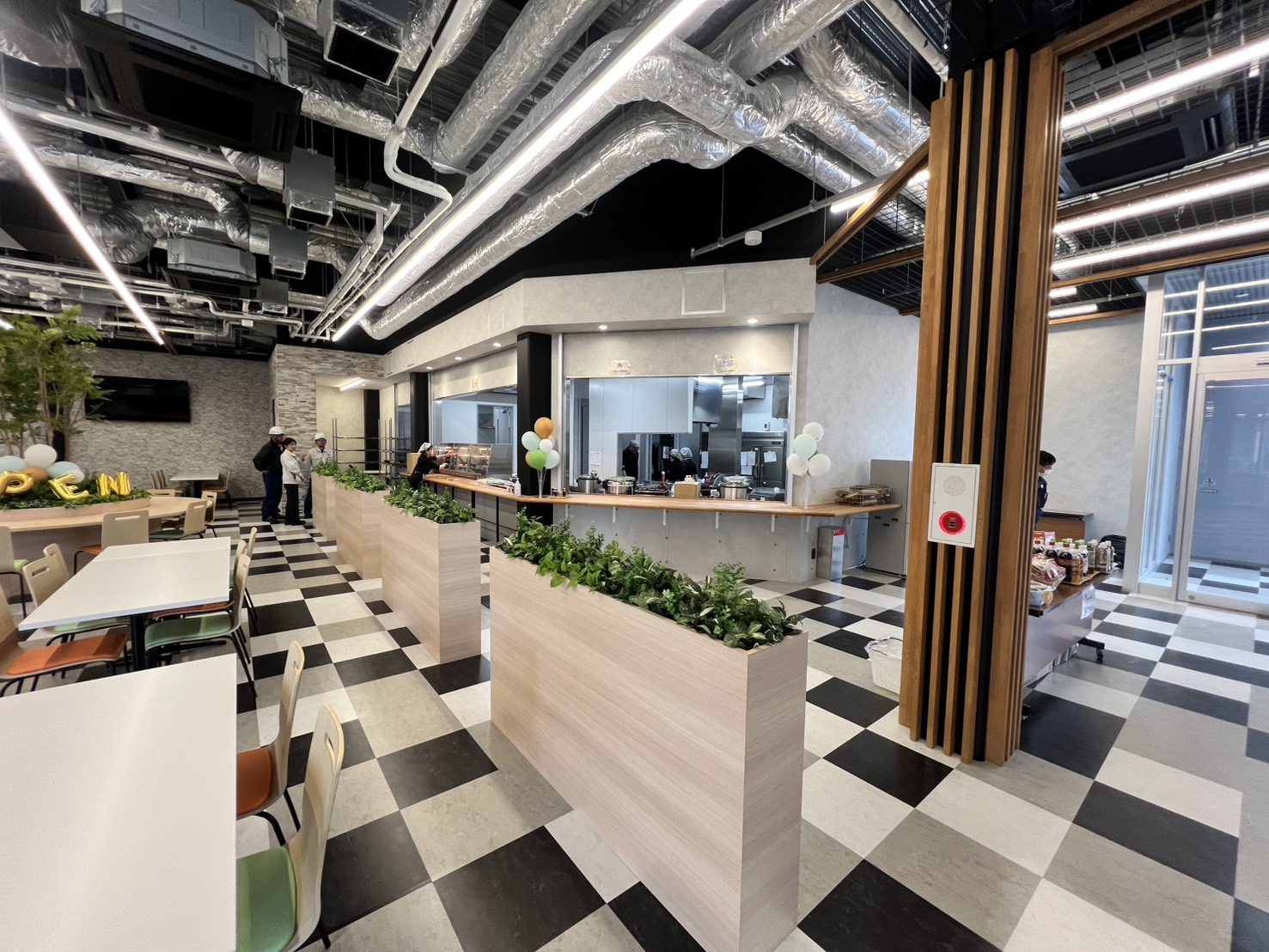 UBE株式会社　東地区厚生棟食堂
